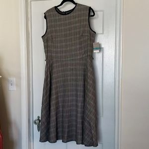 Plaid Pocket Dress
